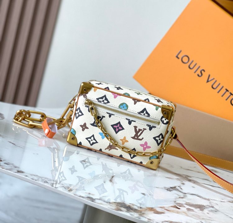 LV Louis Vuitton Women's Bags MINI SOFT TRUNK Handbag 【Official Product Number: M25132】