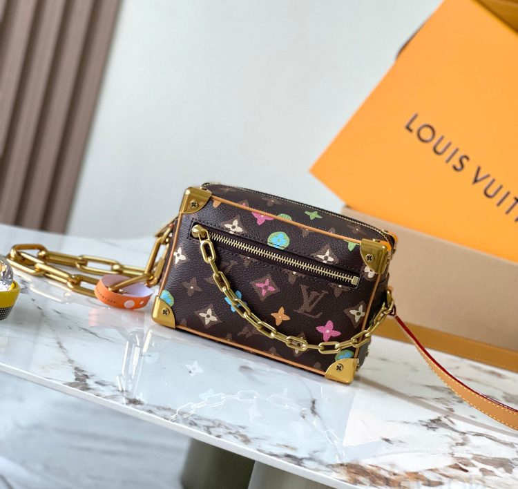 LV Louis Vuitton Women's Bags MINI SOFT TRUNK Handbag 【Official Product Number: M25132】