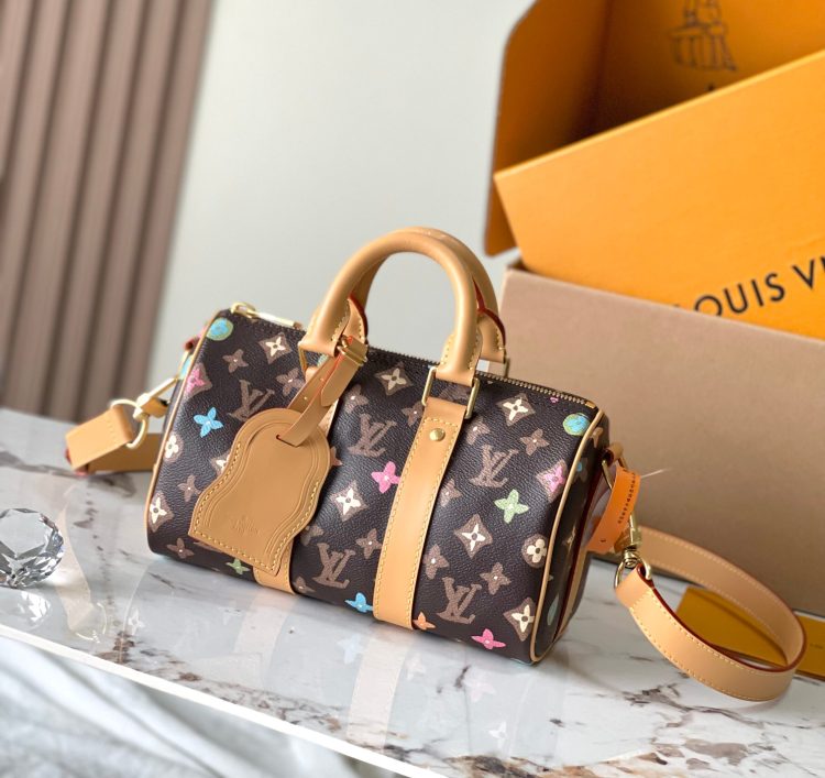 LV Louis Vuitton Women's Bag KEEPALL BANDOULIÈRE 25 Handbag 【Official Product Number: M24849】