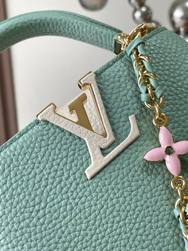 LV Louis Vuitton Women's Bag CAPUCINES Mini Handbag【Official Product Number: M23951】 - Image 6