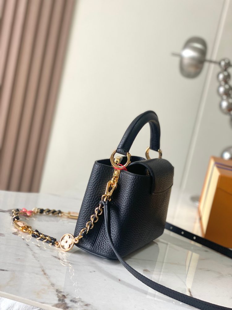 LV Louis Vuitton Women's Bag CAPUCINES Mini Handbag【Official Product Number: M23951】 - Image 3