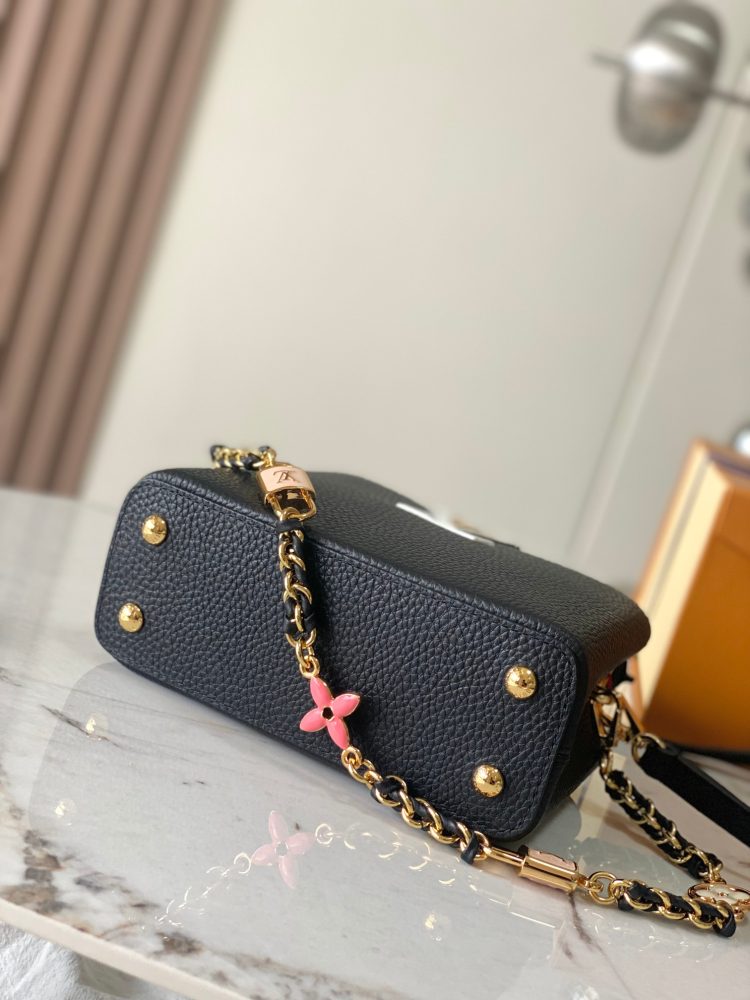 LV Louis Vuitton Women's Bag CAPUCINES Mini Handbag【Official Product Number: M23951】 - Image 5