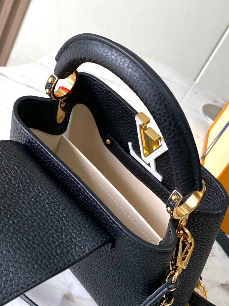 LV Louis Vuitton Women's Bag CAPUCINES Mini Handbag【Official Product Number: M23951】 - Image 8