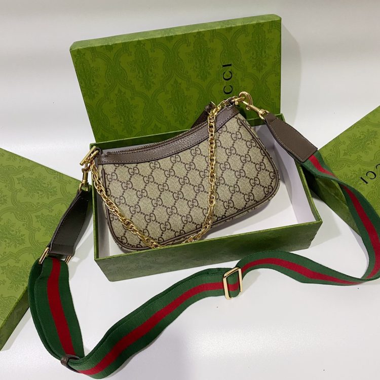 Gucci women's bag OPHIDIA SMALL SHOULDER BAG [Official number: 735132 FABLE 9442] - Image 3