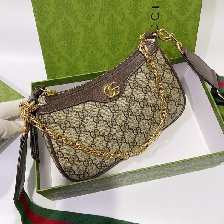 Gucci women's bag OPHIDIA SMALL SHOULDER BAG [Official number: 735132 FABLE 9442] - Image 5