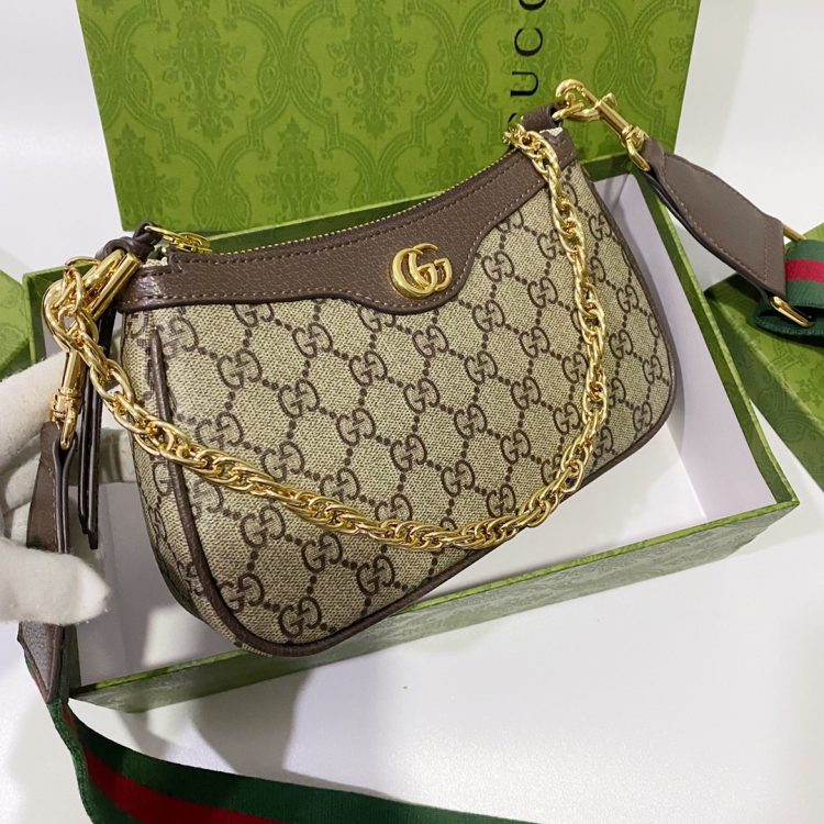 Gucci women's bag OPHIDIA SMALL SHOULDER BAG [Official number: 735132 FABLE 9442] - Image 7