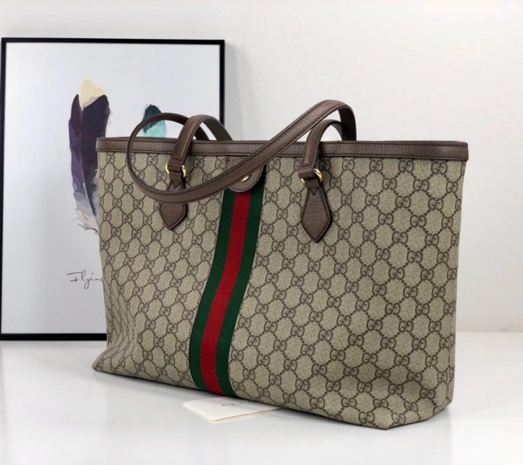 Gucci women's bag OPHIDIA MEDIUM TOTE BAG[Official number: 631685 96IWB 8745] - Image 3