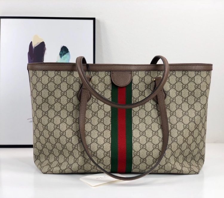 Gucci women's bag OPHIDIA MEDIUM TOTE BAG[Official number: 631685 96IWB 8745] - Image 4