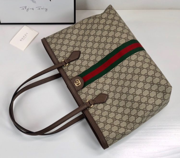 Gucci women's bag OPHIDIA MEDIUM TOTE BAG[Official number: 631685 96IWB 8745] - Image 5