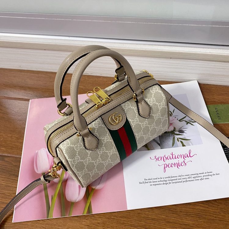 Gucci women's bag OPHIDIA MINI TOP HANDLE BAG [Official number: 772053 UULAG 9682] - Image 9