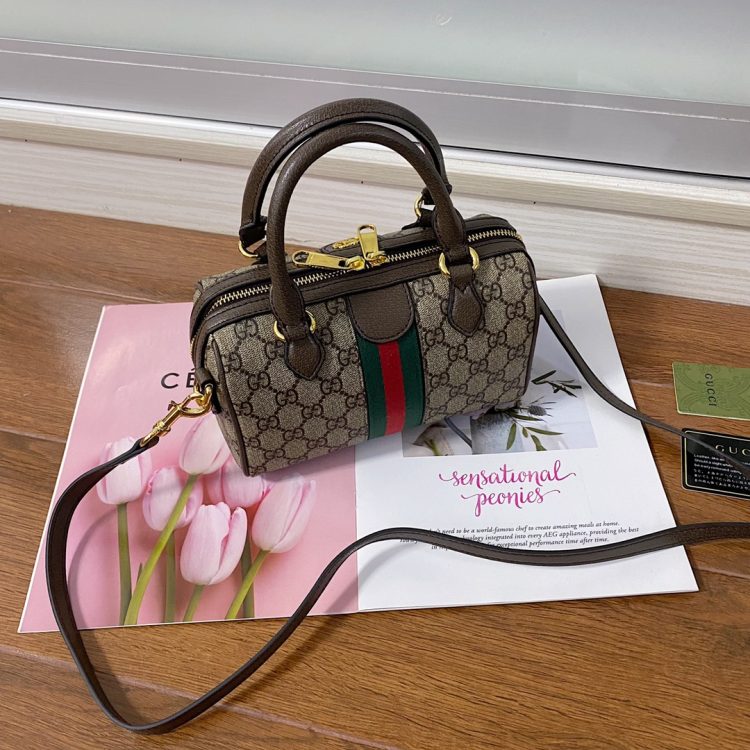 Gucci women's bag OPHIDIA MINI TOP HANDLE BAG [Official number: 772053 96IWG 8745] - Image 4