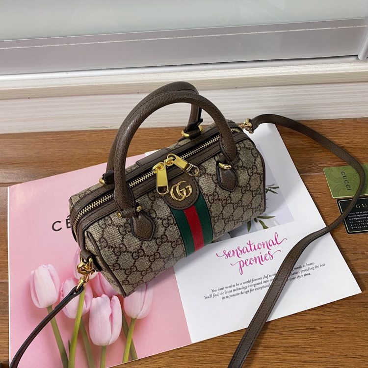 Gucci women's bag OPHIDIA MINI TOP HANDLE BAG [Official number: 772053 96IWG 8745] - Image 6