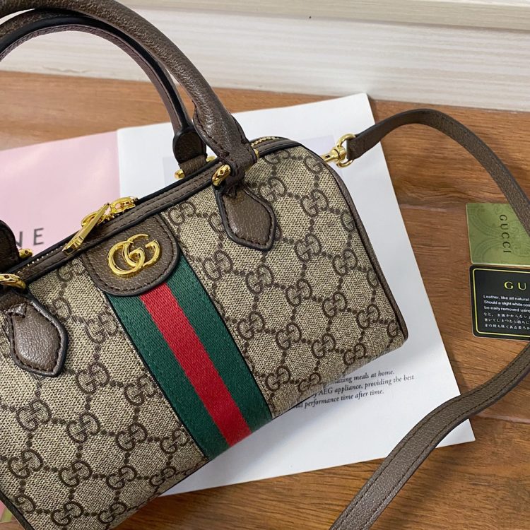 Gucci women's bag OPHIDIA MINI TOP HANDLE BAG [Official number: 772053 96IWG 8745] - Image 8