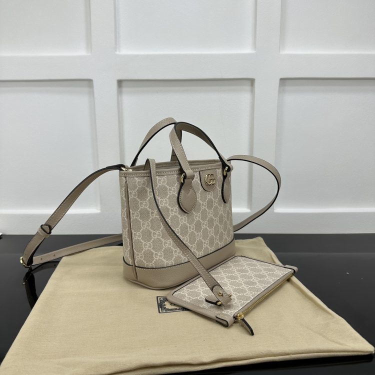 Gucci women's bag OPHIDIA MINI TOTE BAG [Official number: ‎811716 FAA4G 9897] - Image 3