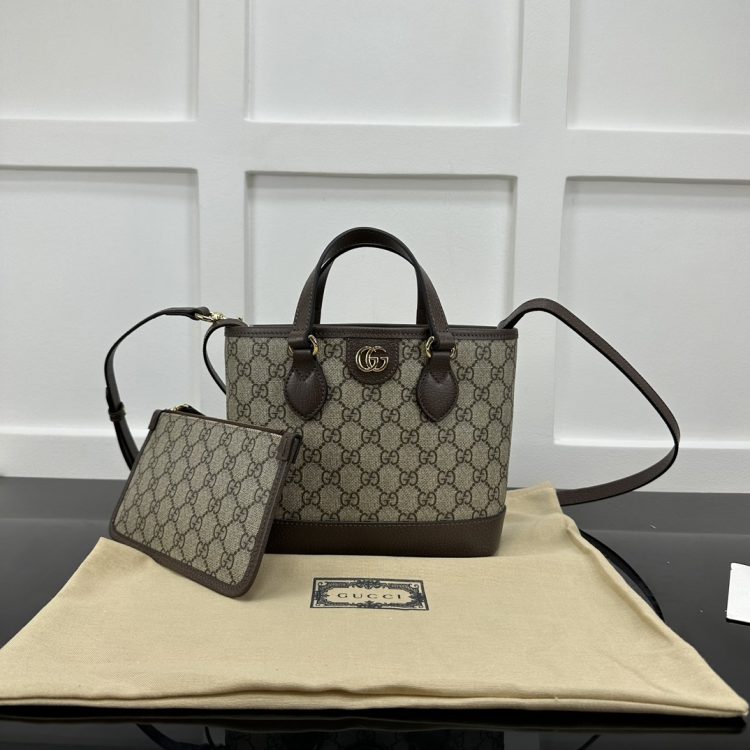 Gucci women's bag OPHIDIA MINI TOTE BAG [Official number: 811716 K9GSG 8358]