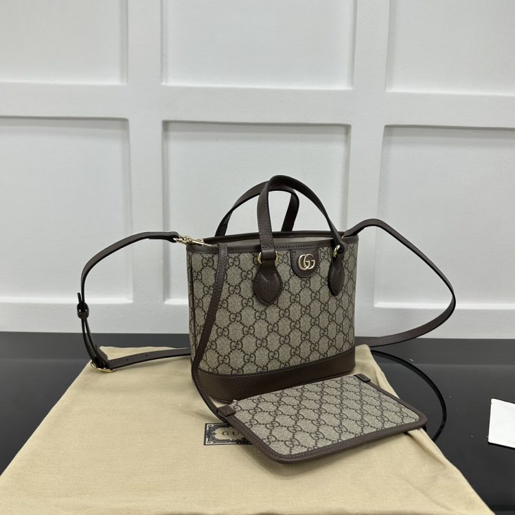 Gucci women's bag OPHIDIA MINI TOTE BAG [Official number: 811716 K9GSG 8358] - Image 3