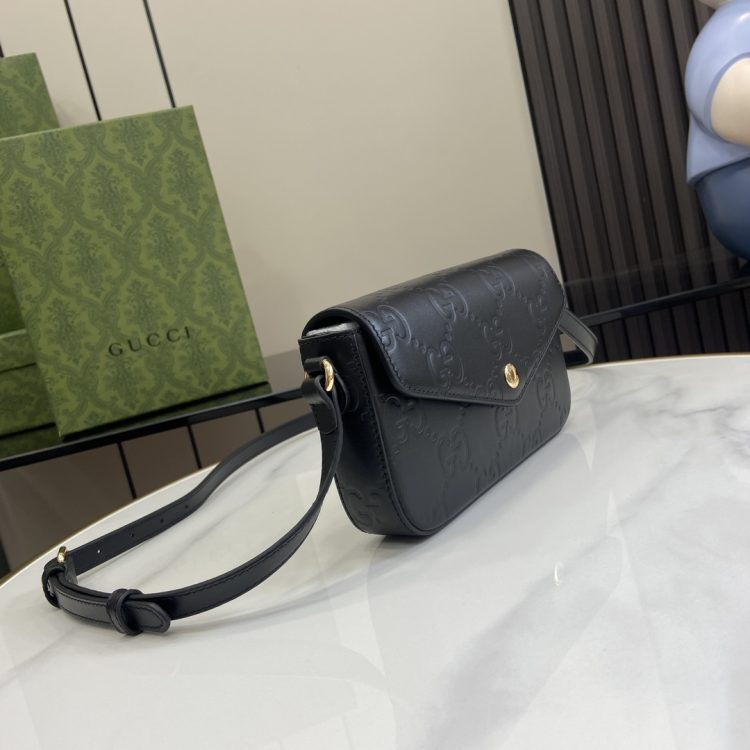 Gucci women's bag GG SUPER MINI SHOULDER BAG [Official number: ‎772794 AADLO 1000] - Image 3